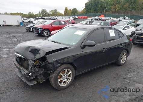 2007 Hyundai Elantra Gls/Limited/Se z USA, uszkodzony, nr VIN KMHDU46D07U075321